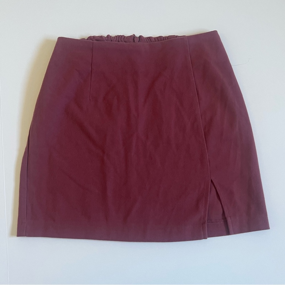 Wild Fable Women’s Maroon Mini Skirt SZ 6❤️